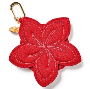 Bath & Body Works Disney Princess Moana Red Plumeria Flower Coin Purse Wallet